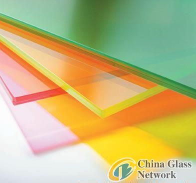 Colored Laminated Glass